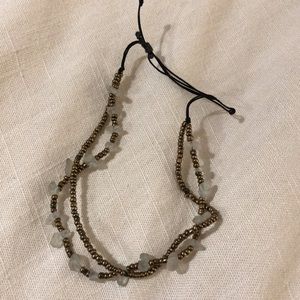 Adjustable Beaded Anklet